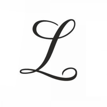 Reduceri bijuterii argint - Monograma L (varianta 2)