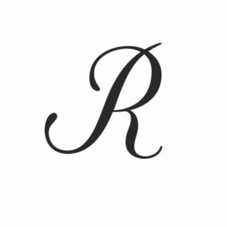 Reduceri bijuterii argint - Monograma R (varianta 2)