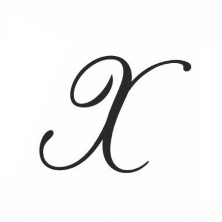 PROMO10 - Monograma X (varianta 2)