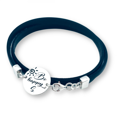 Set bratari personalizate cuplu snur plat - Personally ME [1]