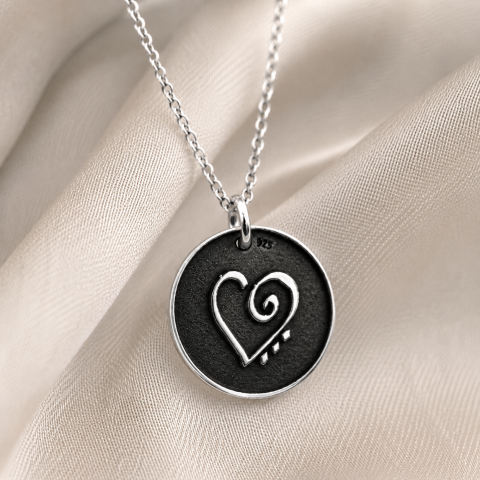 Bijuterii Personalizate - Lantisor argint personalizat - Universal Love