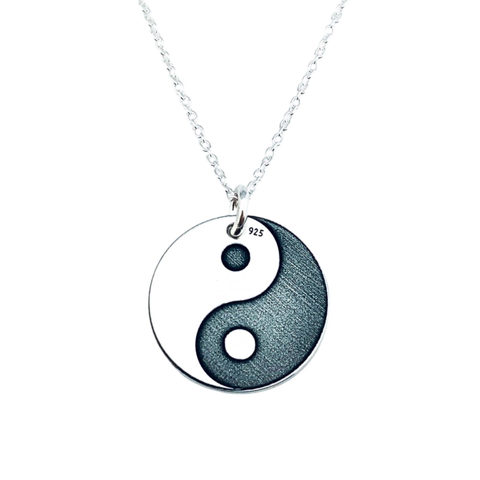 Lantisor argint Personalizat Yin Yang Personally ME