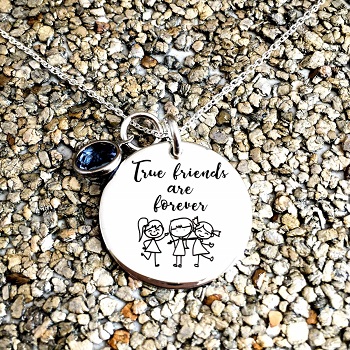 Colier personalizat True Friends