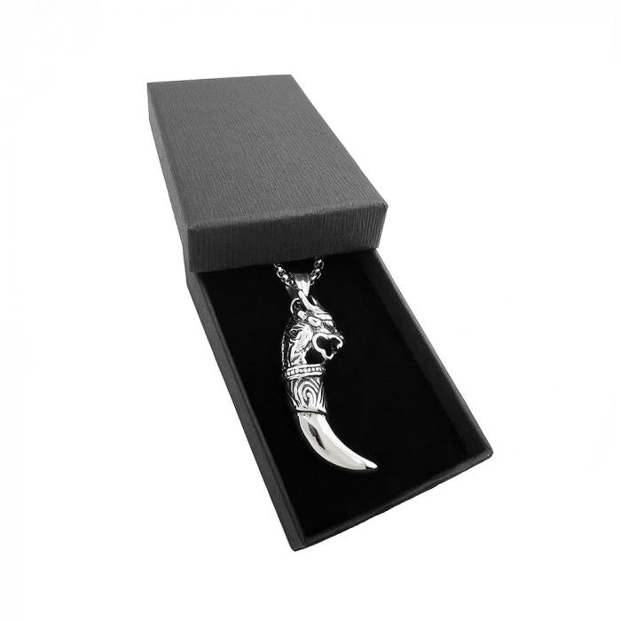Lant Pandantiv Dragon Fang Inox [2]