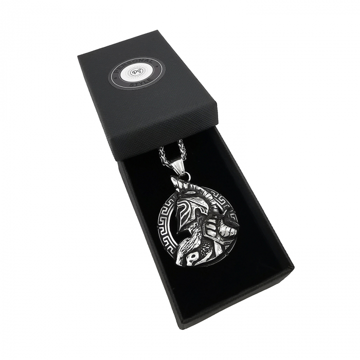 Lant inox cu pandantiv Spartan Warrior Personal Style 00A336 [2]