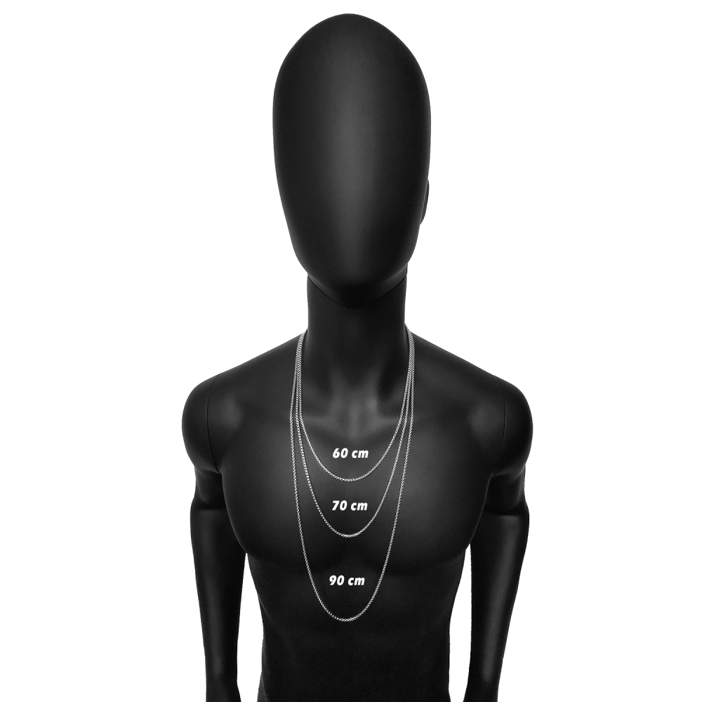 Lant inox pandantive medalioane [3]