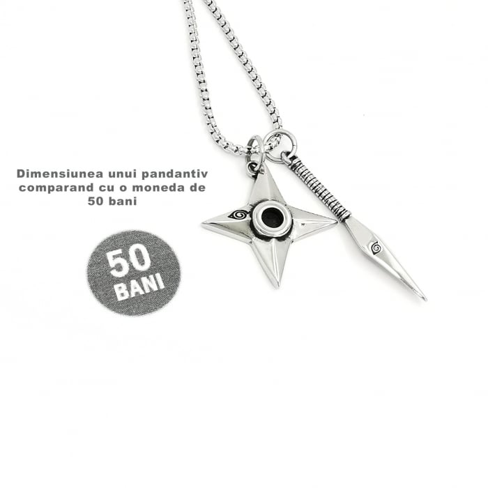 Lant Pandantiv Ninja Weapons Inox [3]