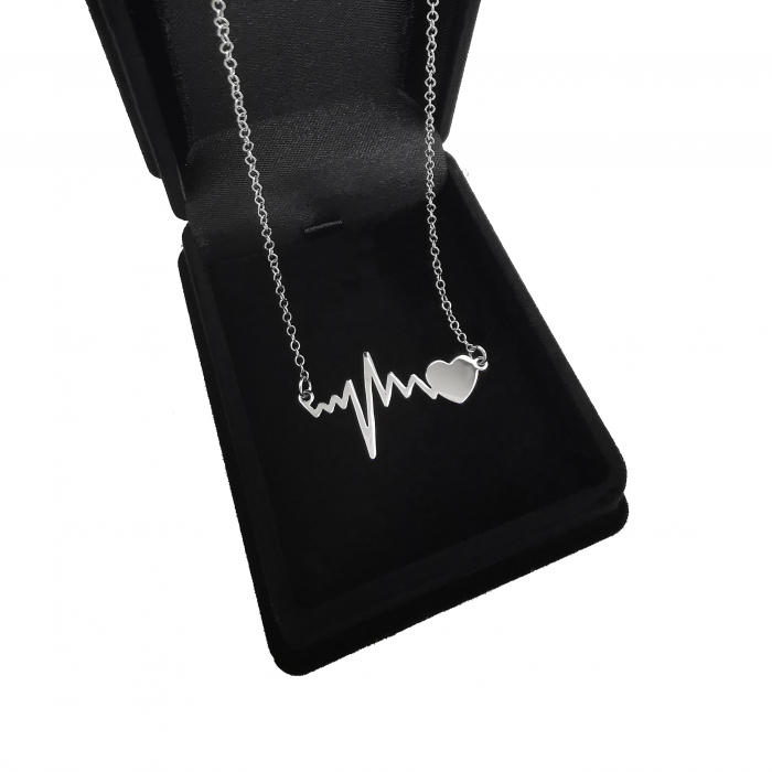 Lantisor Pandantiv HeartBeat Bataile Inimii Argint 925 Personal Style [3]