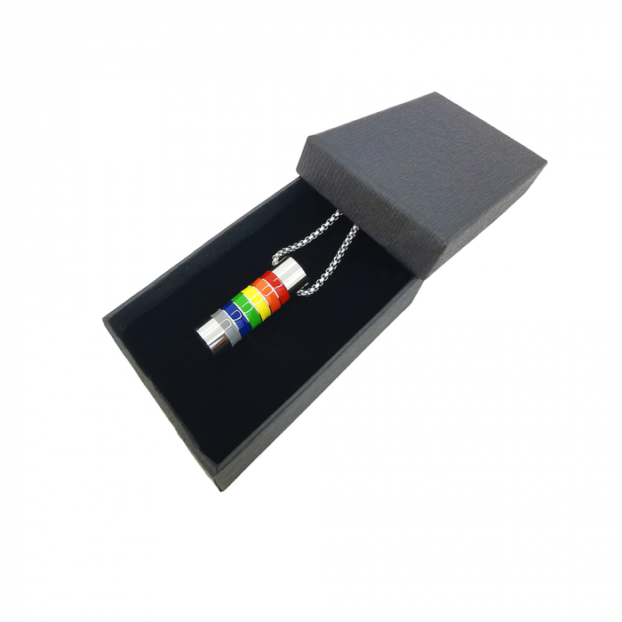 Lant Pandantiv Equality Rainbow Inox [2]