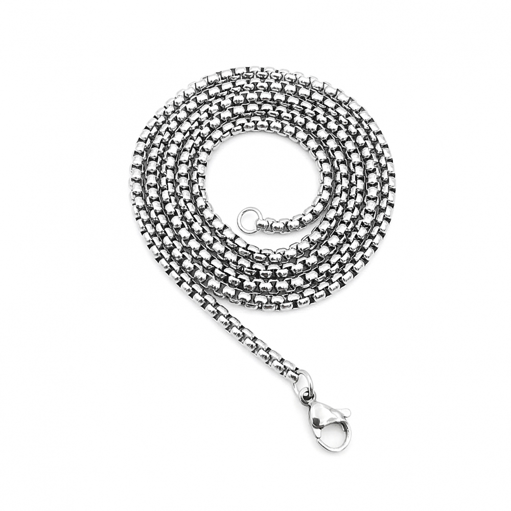 Lant Pandantiv Zodia Gemeni Dog Tag Inox [5]