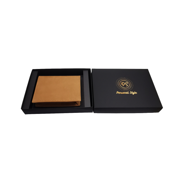 Portofel piele naturala port card RFID maro Personal Style 00P011 [3]