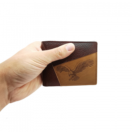 Portofel peile barbati slim maro Personal Style 00P003 [5]