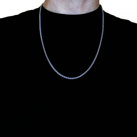 Lant inox colier pandantive medalioane nod viking 60 cm 3 mm  02A007 Personal Style [2]