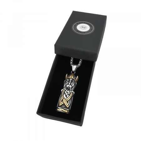Lant inox cu pandantiv Viking Odin Personal Style 00A334 [1]
