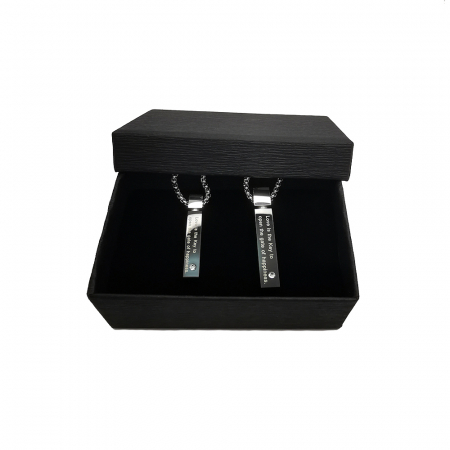 Lantisoare Pandantive Set Love is the Key Inox [1]