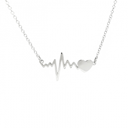 Lantisor Pandantiv HeartBeat Bataile Inimii Argint 925 Personal Style [1]