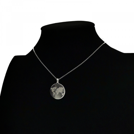 Lantisor Pandantiv Love Earth Argint Personal Style [4]