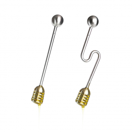 Kitchen - lingura pentru miere bat spiralat inox set PersonalStyle K52c