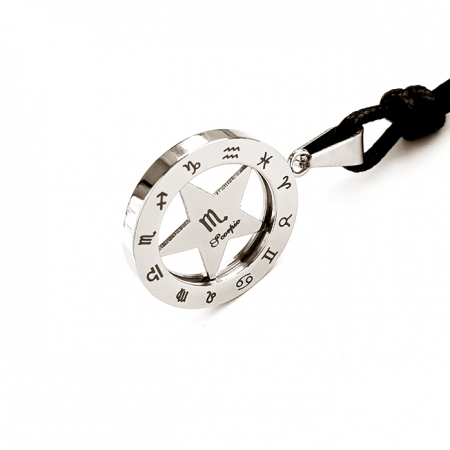 Medalioane - Pandantiv Zodia Scorpion Inox