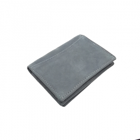 Portofel piele naturala port card RFID gri Personal Style 00P013 [3]