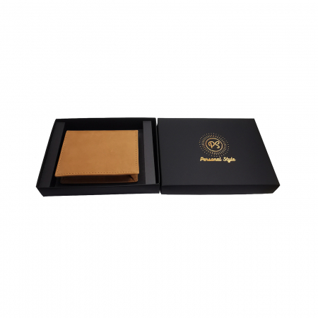 Portofel piele naturala port card RFID maro Personal Style 00P011 [2]