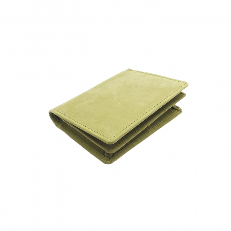 Portofel piele naturala port card RFID verde Personal Style 00P012 [2]