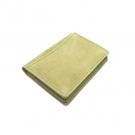 Portofele - Portofel piele naturala port card RFID verde Personal Style 00P012