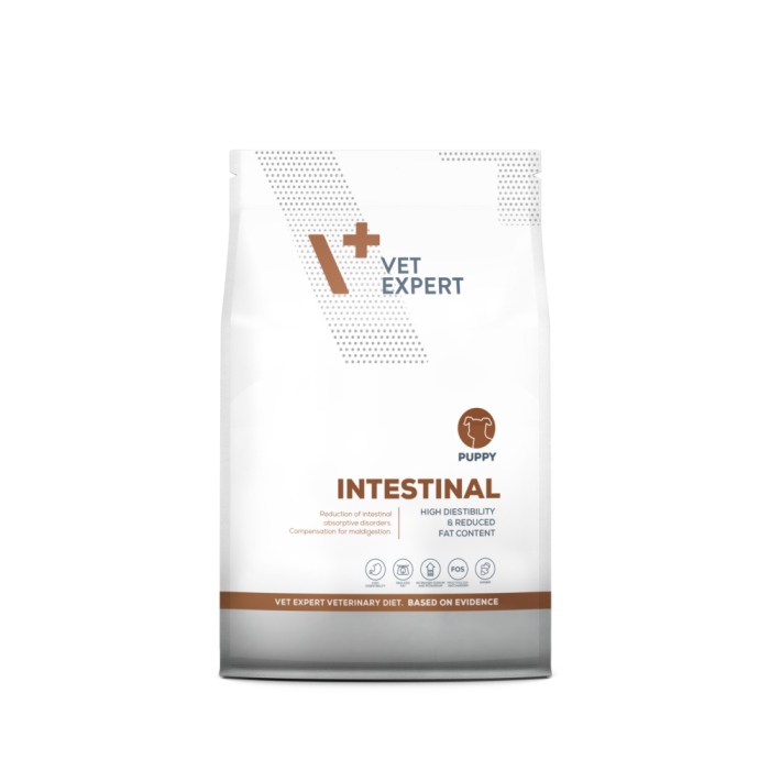 4T Dieta Veterinara INTESTINAL Puppy, VetExpert, 2 Kg