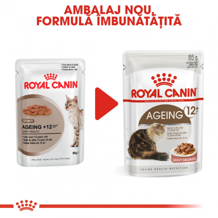 Royal Canin Feline Ageing +12, 12 plicuri x 85 g [4]
