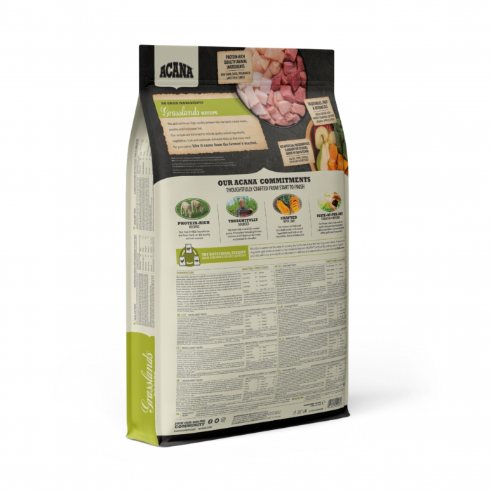 ACANA Dog Grasslands, hrană uscată fără cereale câini, 11.4kg [2]