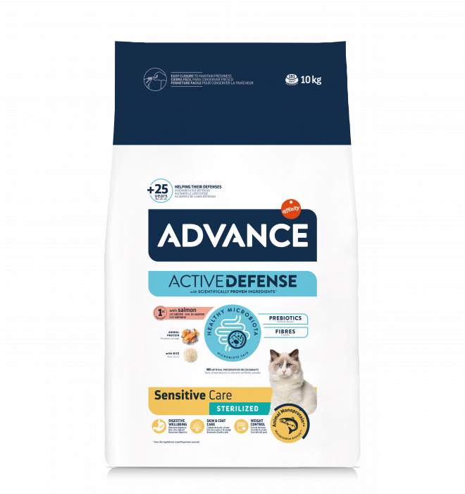Advance Cat Sterilised Somon Sensitive, 10 kg [3]