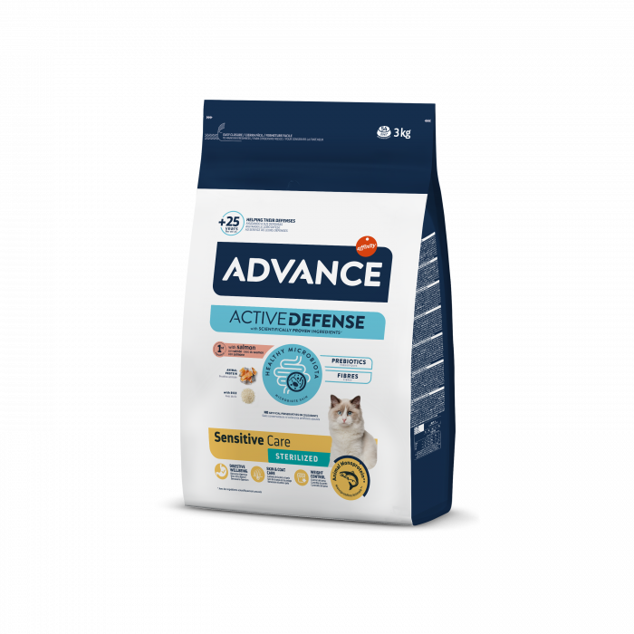 Advance Cat Sterilised Somon Sensitive, 3 kg [2]
