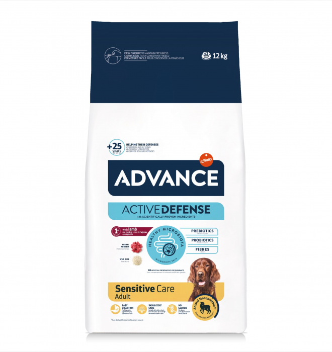 Advance Dog Adult Sensitive Miel si Orez, 12 kg [2]