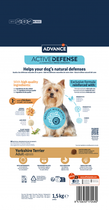 Advance Dog Yorkshire Terrier hrana uscata, 1.5 kg [3]