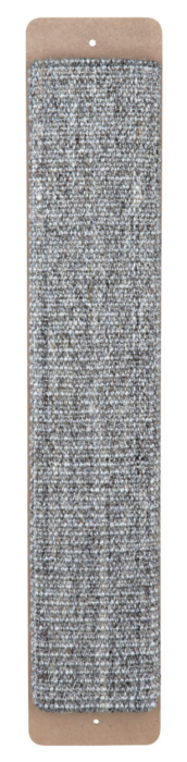 Placa de Zgariat cu Sisal, Lemn Gri 11 x 56 cm