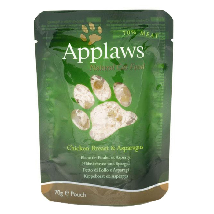 Applaws plic hrana umeda pisici Piept de Pui şi Sparanghel 70 g [1]