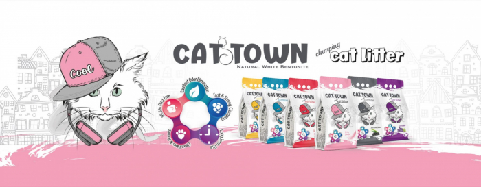 Asternut Igienic Cat Town Sakura pentru Pisici  10l [2]