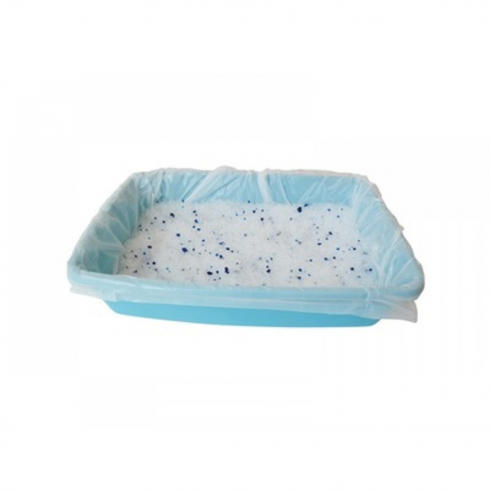 Nisip silicat pentru pisici ,M-PETS, FRESH DIAMONDS SILICAT, Lavanda, 15L [2]