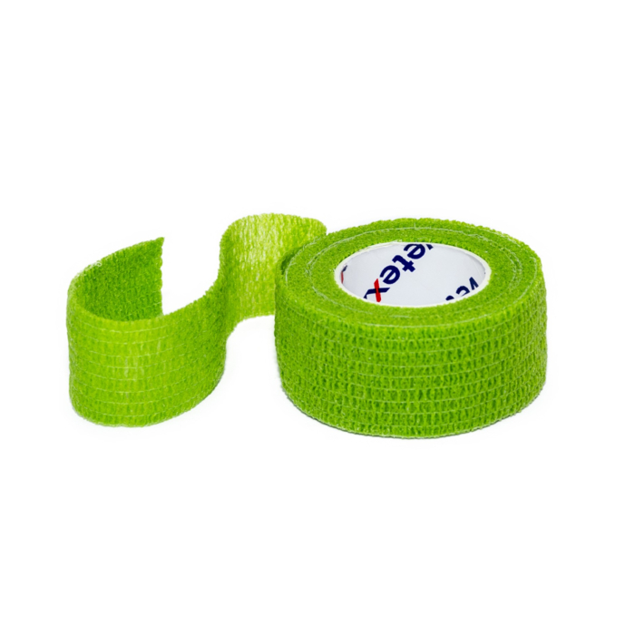 Bandaj autoadeziv amar Vetexx 2.5 cm x 4.5m Verde Deschis