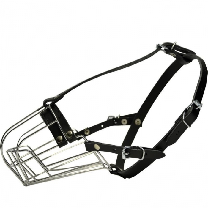 Botnita pentru caini metal MILAN NR 6 LUP SPECIAL 10(L)x10(l)x11(h)cm