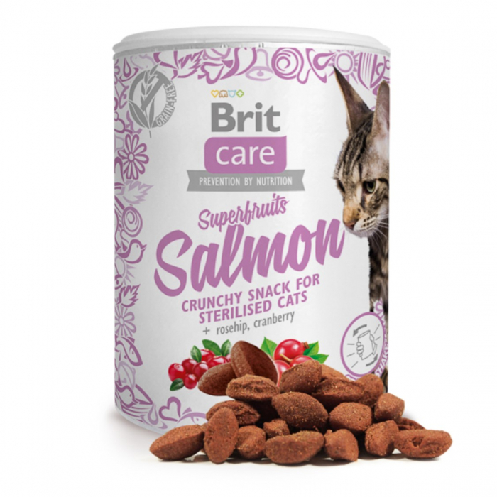 Brit Care Cat Snack Superfruits Salmon, 100 g [2]