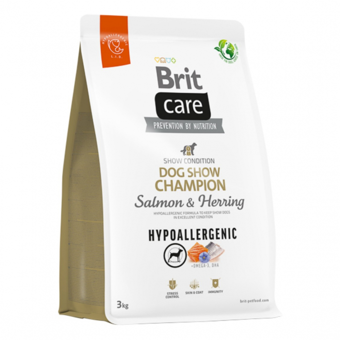 Brit Care Dog Hypoallergenic Dog Show Champion 3 kg [1]