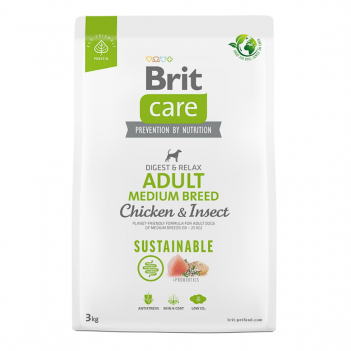 Brit Care Dog Sustainable Adult Medium Breed 3 kg [2]
