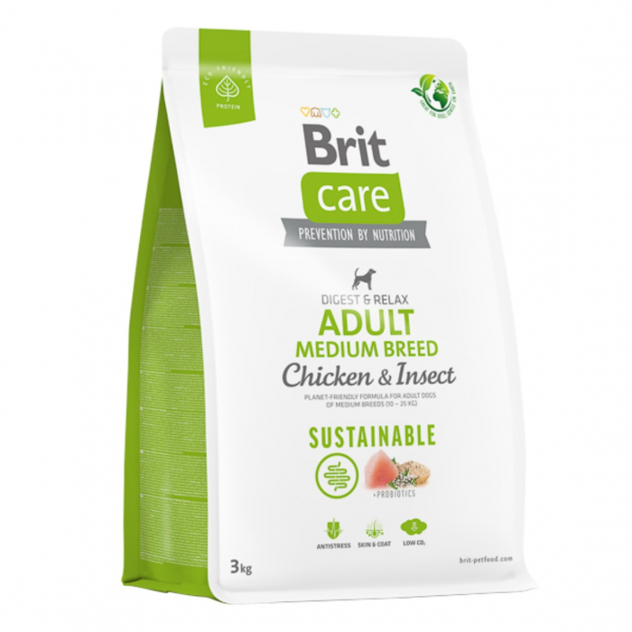 Brit Care Dog Sustainable Adult Medium Breed 3 kg [1]