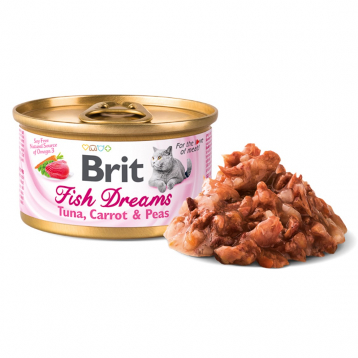 Brit Fish Dreams Tuna, Carrot and Pea, 80 g [2]