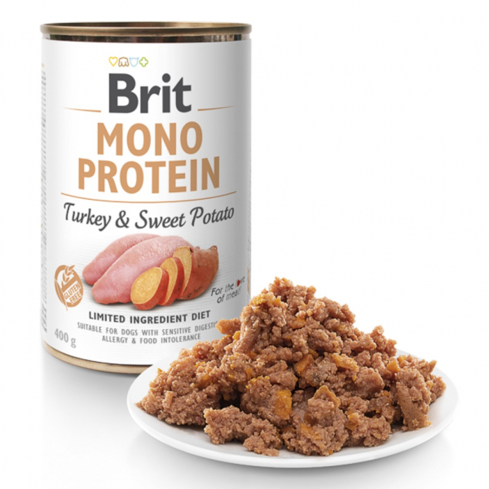 Brit Mono Protein Turkey & Sweet Potato 400 g [2]