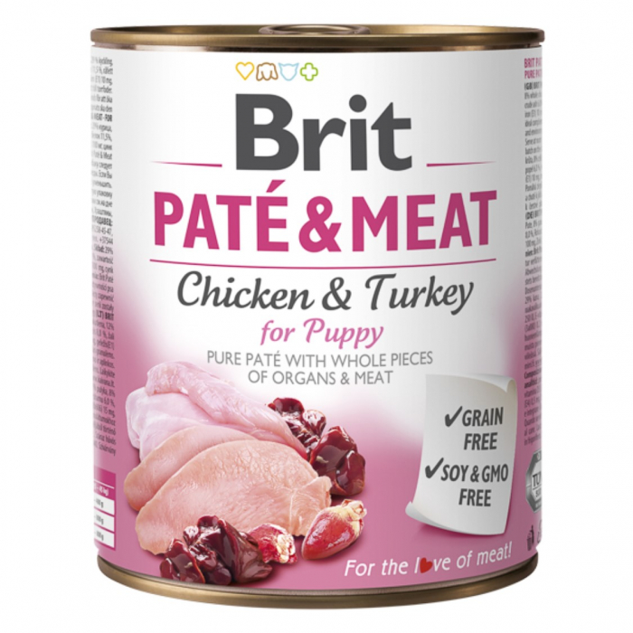Brit Pate And Meat Puppy 800 G