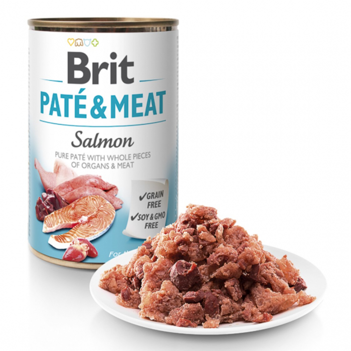 Brit Pate and Meat Salmon 400 g [2]