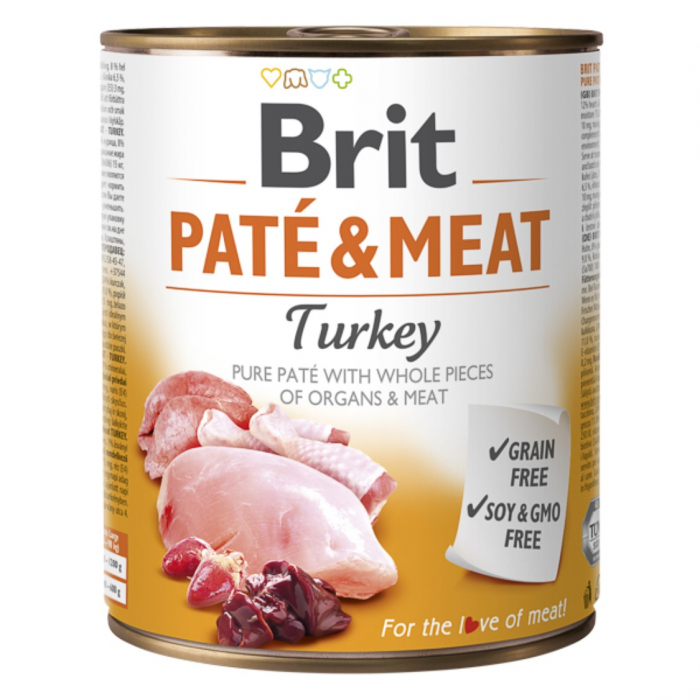 Brit Pate And Meat Turkey 800 G