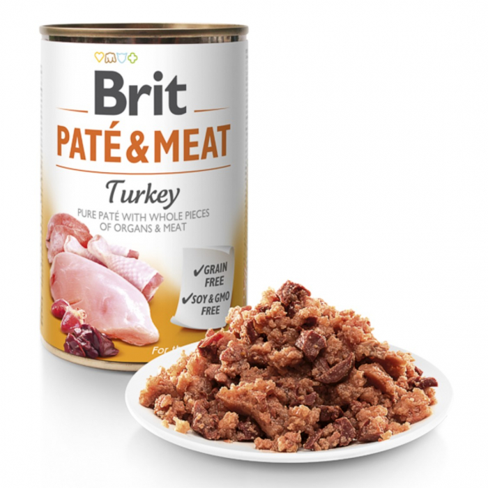 Brit Pate and Meat Turkey 400 g [2]